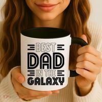 Best Dad In The Galaxy Birthday Father’s Day Coffee Mug thumb 3