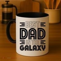 Best Dad In The Galaxy Birthday Father’s Day Coffee Mug thumb 4