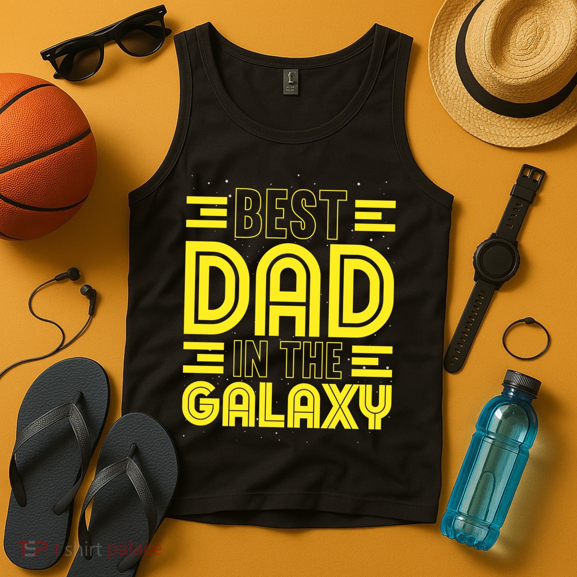 Best Dad In The Galaxy Birthday Father’s Day Tank Top