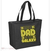 Best Dad In The Galaxy Birthday Father’s Day Tote Bag thumb 2