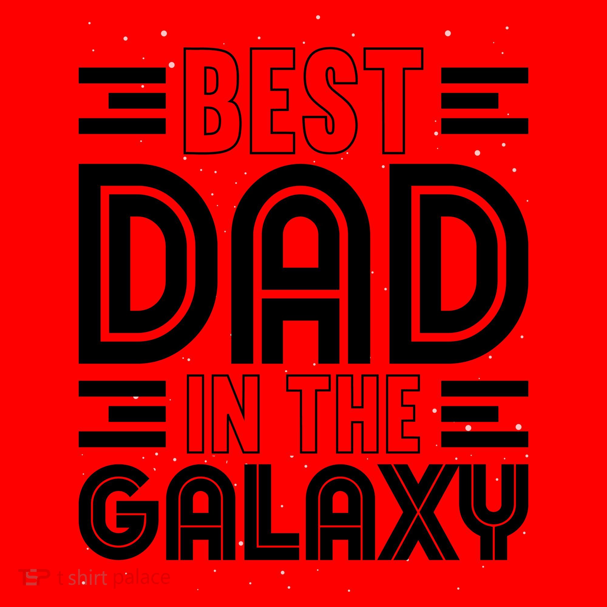Best Dad In The Galaxy Birthday Father’s Day Santa Hat