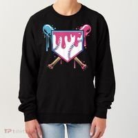 Baseball Drip  Ice Cream Drip Bo.ys Baseball Women's Sweatshirt thumb 0