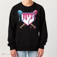 Baseball Drip  Ice Cream Drip Bo.ys Baseball Women's Sweatshirt thumb 0