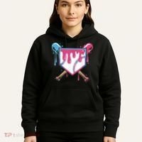 Baseball Drip  Ice Cream Drip Bo.ys Baseball Hoodie thumb 5