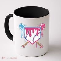 Baseball Drip  Ice Cream Drip Bo.ys Baseball Coffee Mug thumb 0