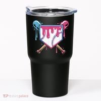 Baseball Drip  Ice Cream Drip Bo.ys Baseball Tumbler thumb 0