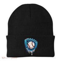 Baseball Drip Ice Cream Sprinkles Baseball Glove Beanie thumb 0