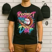 Baseball Drip Ice Cream Drip Respect The Drip T-Shirt thumb 6
