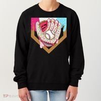 Baseball Drip Ice Cream Cone Drip Baseball Women's Sweatshirt thumb 0