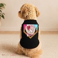 Baseball Drip Ice Cream Cone Drip Baseball Doggie Tank thumb 2