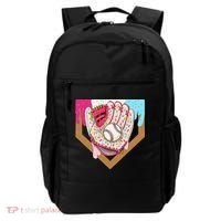 Baseball Drip Ice Cream Cone Drip Baseball Backpack thumb 0