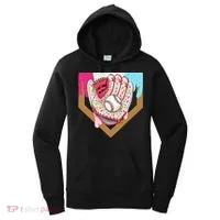 Baseball Drip Ice Cream Cone Drip Baseball Women's Hoodie thumb 0