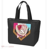 Baseball Drip Ice Cream Cone Drip Baseball Tote Bag thumb 3