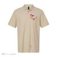 Baseball Drip Ice Cream Cone Drip Baseball Polo thumb 0