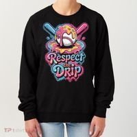 Baseball Drip Ice Cream Style For And Women Women's Sweatshirt thumb 0