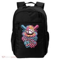 Baseball Drip Ice Cream Style For And Women Backpack thumb 0