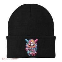 Baseball Drip Ice Cream Style For And Women Beanie thumb 0
