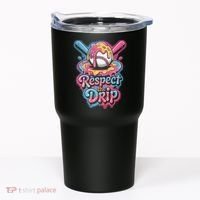 Baseball Drip Ice Cream Style For And Women Tumbler thumb 0
