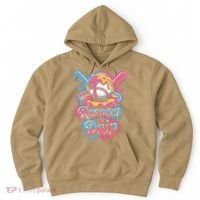 Baseball Drip Ice Cream Style For And Women Hoodie thumb 0