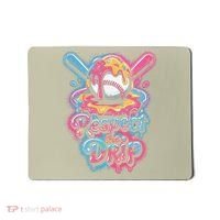 Baseball Drip Ice Cream Style For And Women Mousepad thumb 0