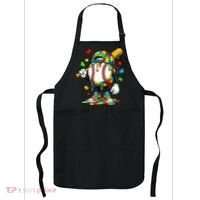 Baseball Drip Ice Cream Autism Awareness Apron thumb 0