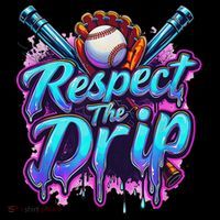 Baseball Drip Ice Cream Dripping Respect The Drip Sweatshirt thumb 3