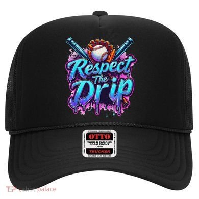 Baseball Drip Ice Cream Dripping Respect The Drip Hat