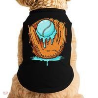Baseball Drip Ice Cream Baseball Glove Dripping Doggie Tank thumb 0