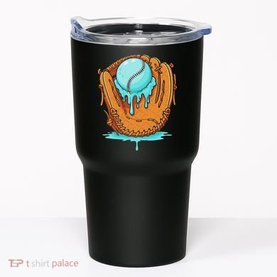 Baseball Drip Ice Cream Baseball Glove Dripping Tumbler