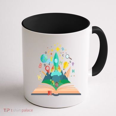 Books Develop Imagination And Attention Gift Reading Books Gift Coffee Mug back