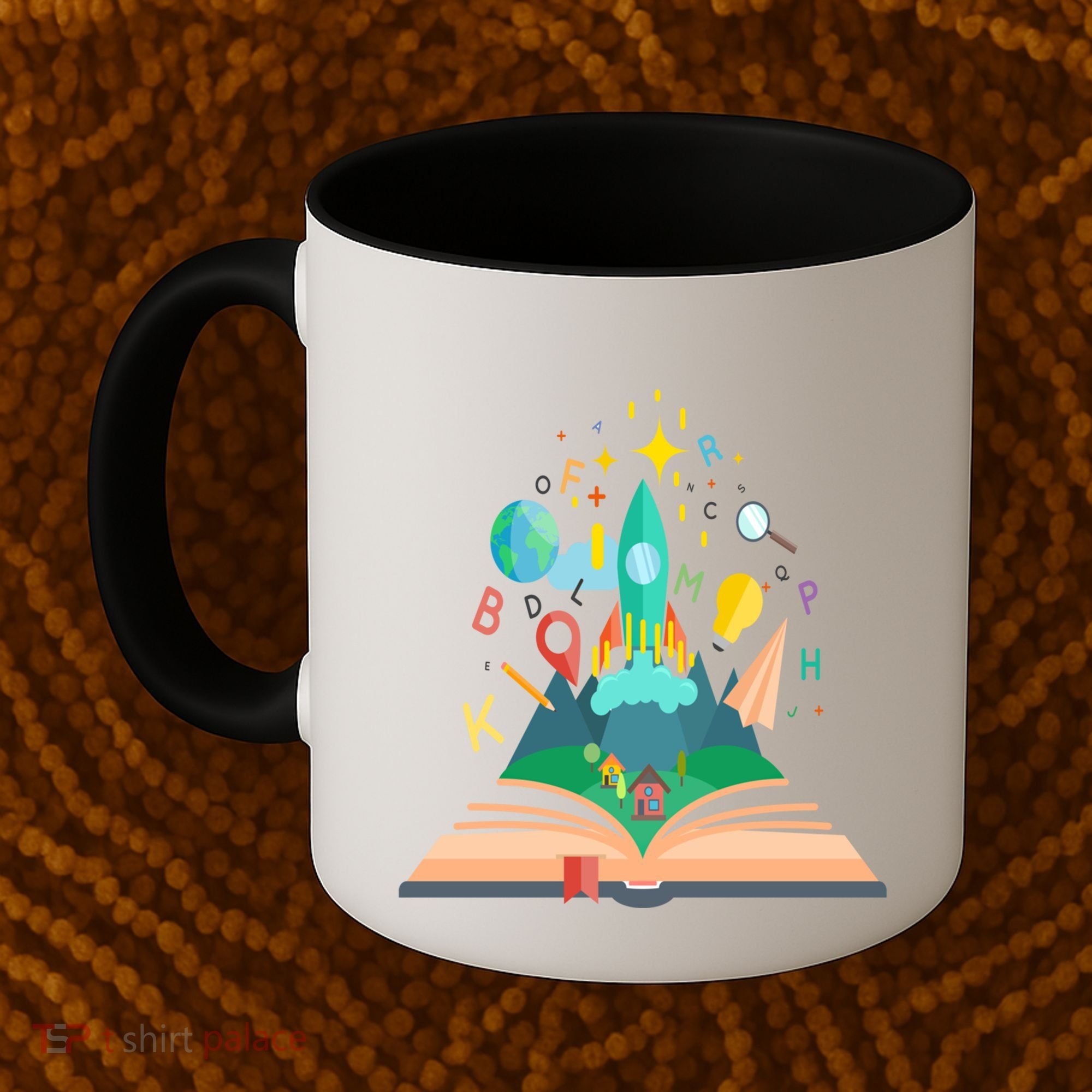 Books Develop Imagination And Attention Gift Reading Books Gift Coffee Mug