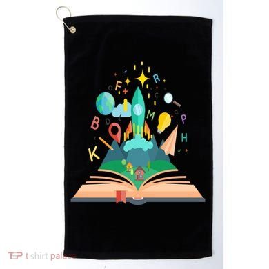 Books Develop Imagination And Attention Gift Reading Books Gift Golf Towel