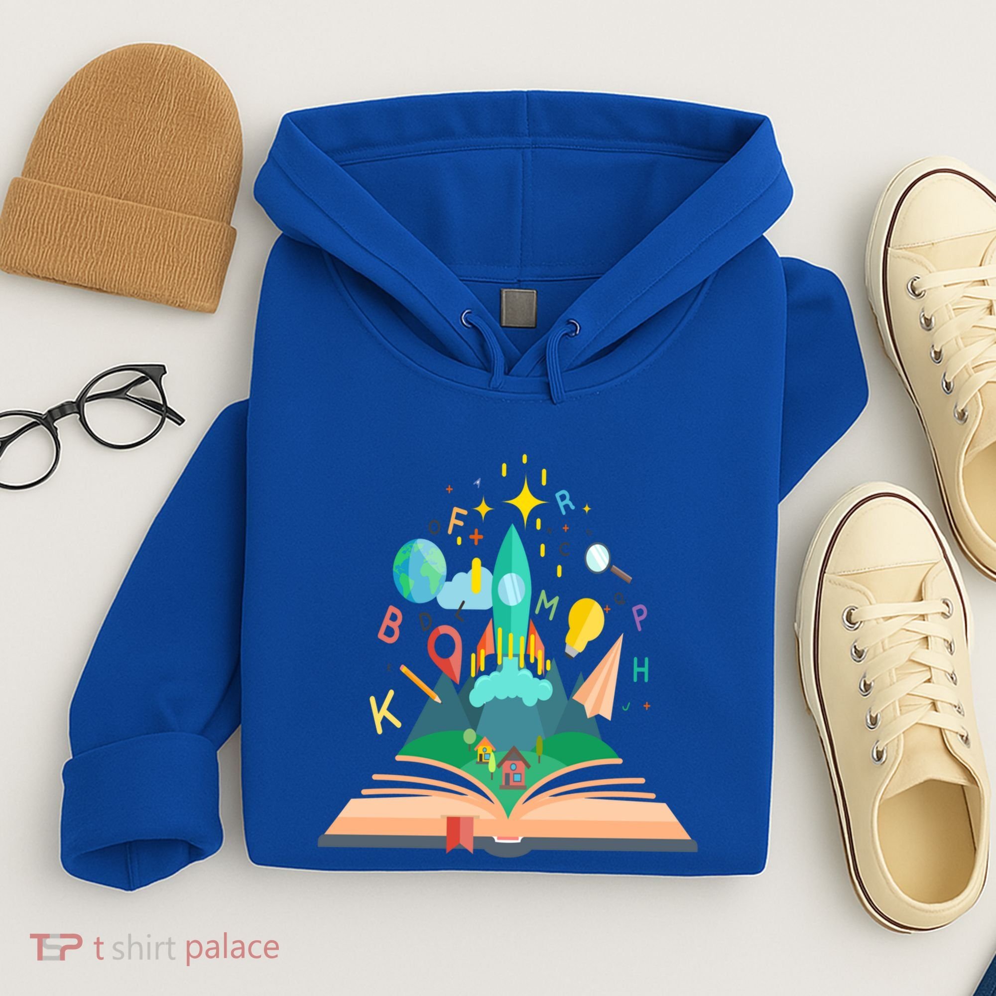 Books Develop Imagination And Attention Gift Reading Books Gift Hoodie