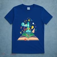 Books Develop Imagination And Attention Gift Reading Books Gift T-Shirt thumb 5