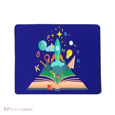 Books Develop Imagination And Attention Gift Reading Books Gift Mousepad