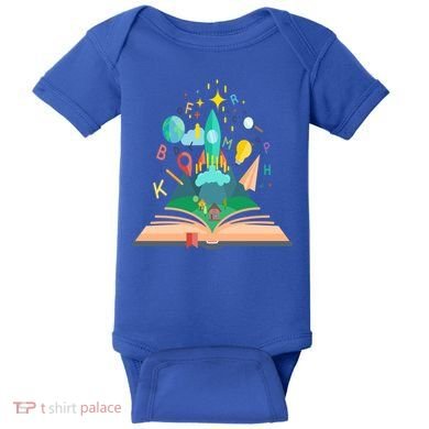 Books Develop Imagination And Attention Gift Reading Books Gift Baby Bodysuit