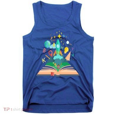 Books Develop Imagination And Attention Gift Reading Books Gift Tank Top