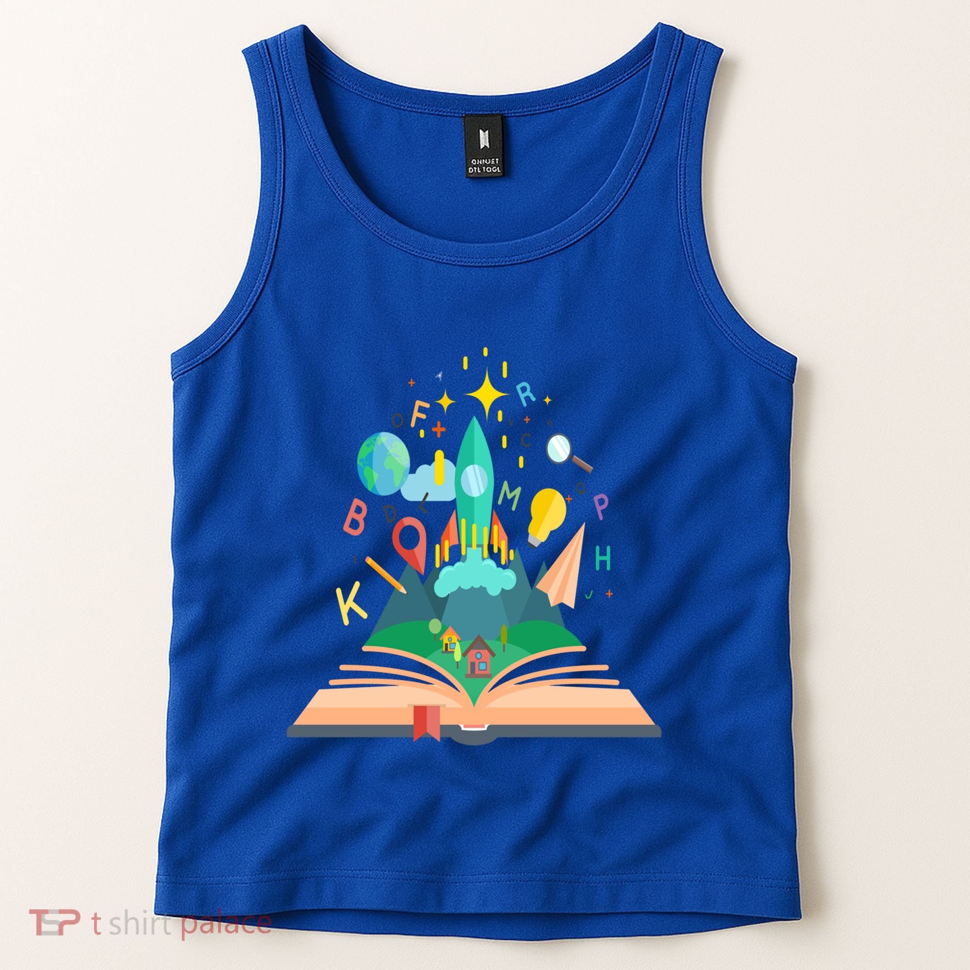 Books Develop Imagination And Attention Gift Reading Books Gift Tank Top