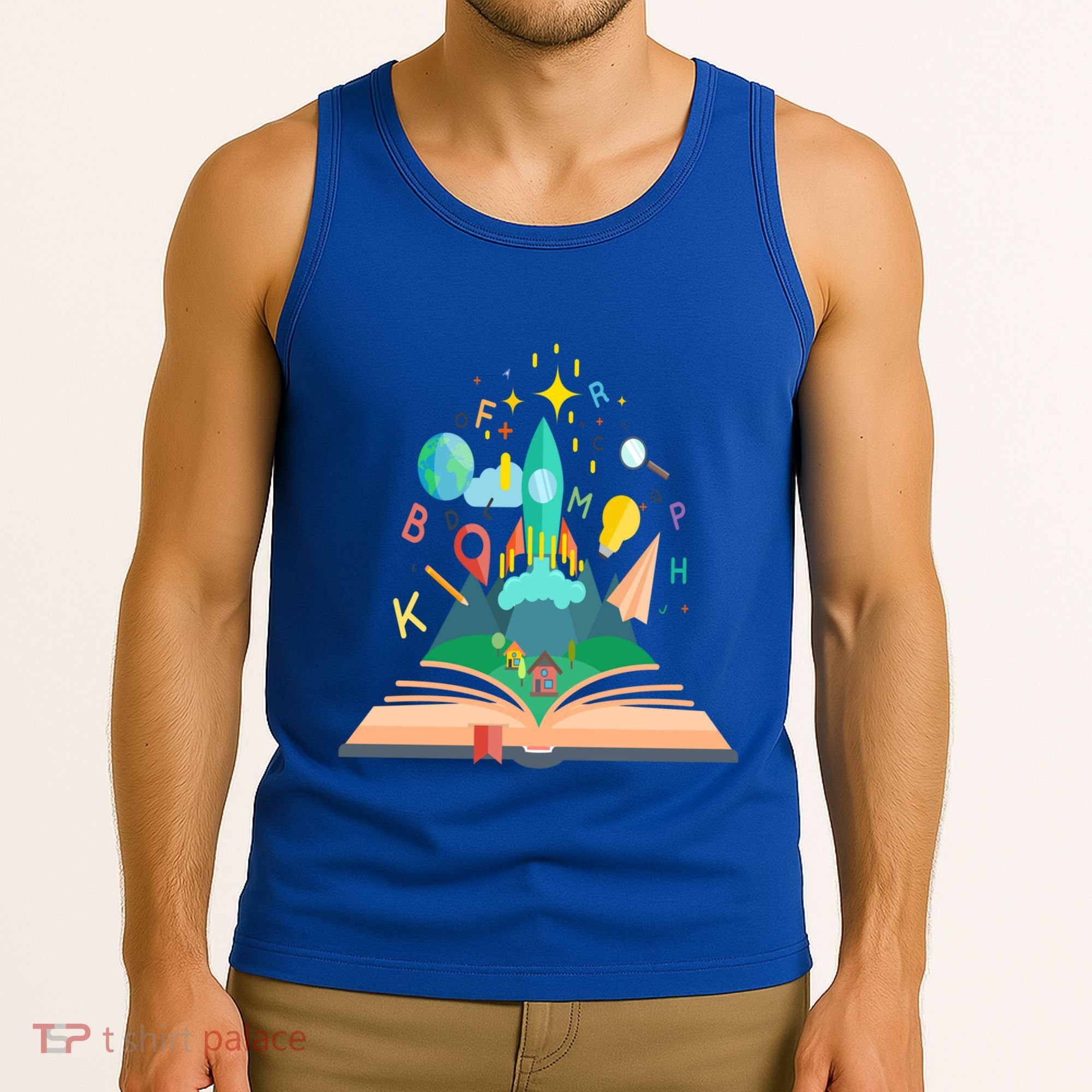 Books Develop Imagination And Attention Gift Reading Books Gift Tank Top