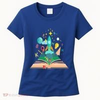 Books Develop Imagination And Attention Gift Reading Books Gift Women's T-Shirt thumb 0