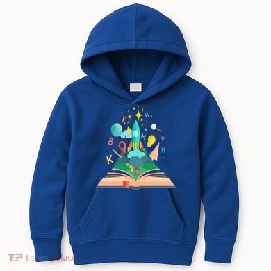 Books Develop Imagination And Attention Gift Reading Books Gift Kids Hoodie