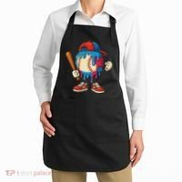 Baseball Drip Ice Cream Drip Sport Game Day Apron thumb 2