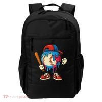Baseball Drip Ice Cream Drip Sport Game Day Backpack thumb 0