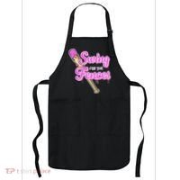 Baseball Drip Ice Cream Drip Swing For The Fences Apron thumb 0