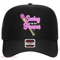 Baseball Drip Ice Cream Drip Swing For The Fences Hat thumb 0