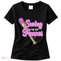 Baseball Drip Ice Cream Drip Swing For The Fences Women's T-Shirt thumb 0