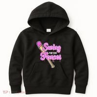 Baseball Drip Ice Cream Drip Swing For The Fences Kids Hoodie thumb 0