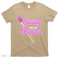 Baseball Drip Ice Cream Drip Swing For The Fences T-Shirt thumb 0