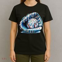 Baseball Drip Ice Cream Sprinkles Baseball Glove T-Shirt thumb 4