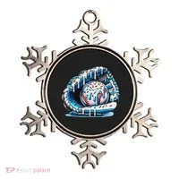 Baseball Drip Ice Cream Sprinkles Baseball Glove Ornament thumb 0